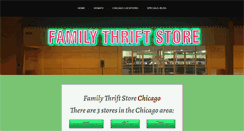 Desktop Screenshot of familythriftstore.com